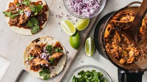 Mole Chicken, Easy Instant Pot Dinner, Instant Pot Dinner, Chicken Mole, Peanut Noodles, Men's Journal, Jerk Seasoning, Instant Pot Dinner Recipes, Blender Recipes