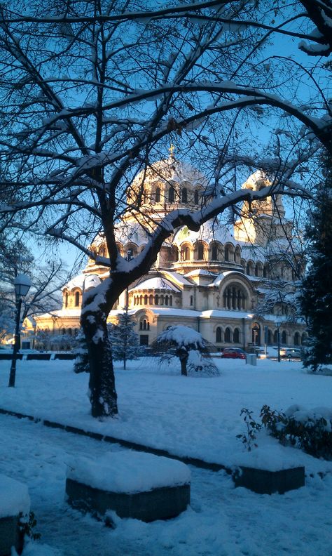 Sofia is snow-white again!!! Sofia Bulgaria Aesthetic, Bulgaria Aesthetic, Angela Core, Bulgaria Sofia, Mansion Exterior, France Aesthetic, Dream Mansion, Sofia Bulgaria, Insta Story