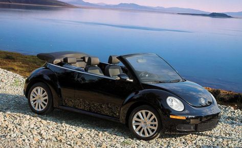 New Beetle Cabriolet Volkswagen used - http://autotras.com Volkswagen Beetle Cabriolet, Black Beetle, Vw Beetle Convertible, Vw New Beetle, Volkswagen Beetle Convertible, Volkswagen New Beetle, Beetle Car, Beetle Convertible, New Beetle