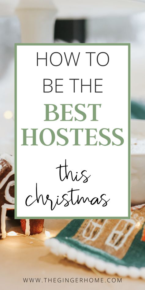 How to be the BEST host this holiday season! Tips to be the best hostess this Christmas. Christmas party hosting tips. How to make your holiday guests feel welcome #hosting #christmasparties #holidayparties #hostingguests Hosting Christmas Party Holiday Appetizers, Christmas Dinner Party Gifts For Guests, How To Host Christmas, Christmas Day Hosting Ideas, Holiday Party Hosting Ideas, Hosting A Holiday Party, How To Host Christmas Dinner, Hosting Family Christmas In Your Home, Christmas Hosting Decor