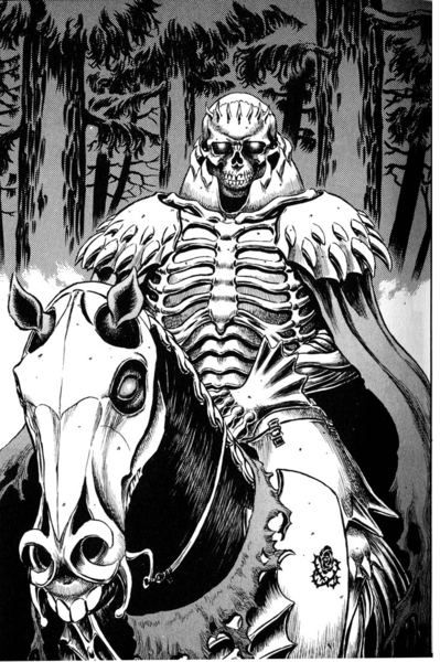 The Skull Knight (Berserk) Skull Knight Pfp, Skull Knight, Anime Bebe, Kentaro Miura, Tower Defense, 다크 판타지, Knight Art, Game Characters, Anime Tattoos