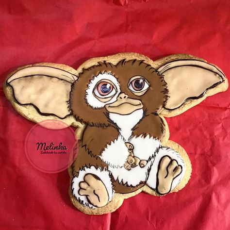 Gremlins Party, 80s Birthday, 80s Birthday Parties, Bumble Bee Art, Cookies Ideas, Big Cookie, Cookies Decorated, Bee Art, Cookie Ideas