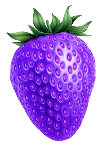 Purple Strawberry, Strawberry Drawing, Magic Food, Purple Png, Charleston Art, Strawberry Kitchen, Fruits Drawing, Fake Fruit, Purple Vibe