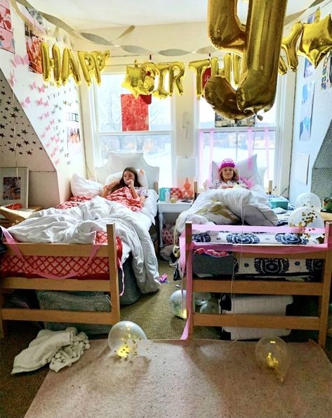 Dorm Birthday Decorations, Dorm Birthday, College Birthday, Dorm Room Decor, Cute Photos, Dorm Decorations, Room Inspo, Birthday Decorations, Dorm Room