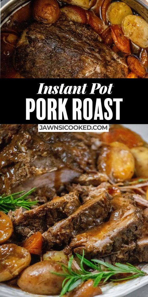 Dinner Ideas Instant Pot, Instant Pot Roast, Rump Roast, Instant Pot Pot Roast, Classic Pot Roast, Pot Roast Recipe, One Pot Meal, Instant Pot Pork, Healthy Instant Pot Recipes