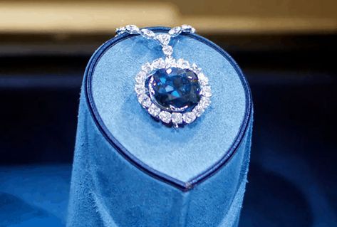 How Much is the Hope Diamond Worth Today? (History Included) The Hope Diamond, National Museum Of Natural History, Easter Show, Hope Diamond, Colored Diamond Jewelry, Expensive Diamond, Antique Cushion, 50th Anniversary Celebration, Blue Diamonds