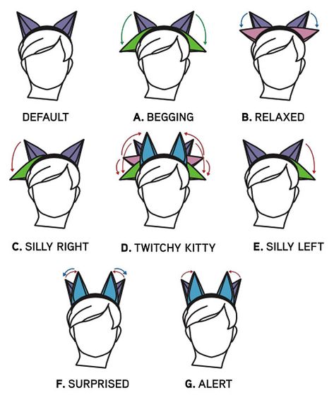 Electronic Twitchy Kitty Tail and Animatronic Cat Ears You Control With a Remote Drawing Ears, Anime Cat Ears, Traditional Animation, College Major, Cat Ears And Tail, Drawing Help, Hair Drawing, Cat Tail, Like A Cat