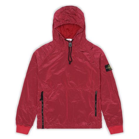 Stone Island STONE ISLAND — Nylon Metal Smock Hooded Jacket - 691564112 Stone Island Jacket, Island Man, Men's Tops, Stone Island, Hooded Jacket, Smocking, Athletic Jacket, Brand New, Stone