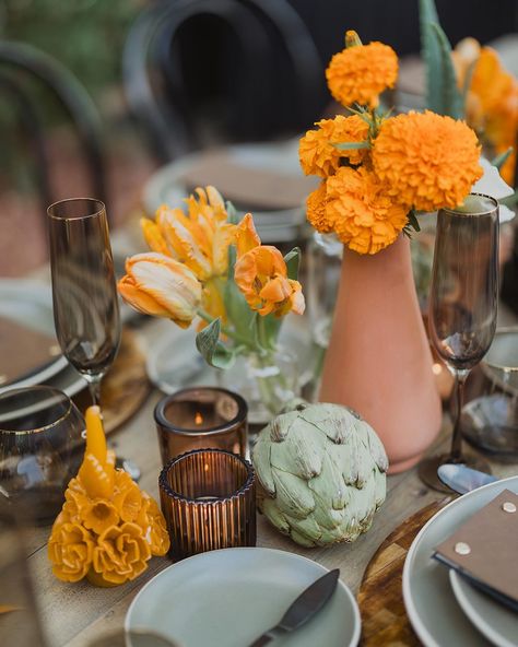 When Mexico meets Sedona for L & P’s Post Toast. Venue: @laubergesedona Full Service Design + Production: @finncollective Oaxacan candles: @lacatres_ Photography: @janeinthewoods DJ: @directsounds Custom Structures + Signage: @thedetailsduo Day of Paper Goods + Signage: @idiehdesign Tableware: @casadeperrin Speciality Rentals: @foundrentalco Reception Rentals: @foundrentalco Lighting + Heaters: @brighteventrentals Napkins + Runners: @bbjlatavola. #poppies #marigolds #parrottulips #oaxacanc... Oaxacan Candles, Parrot Tulips, Sedona, Paper Goods, Tablescapes, Service Design, Toast, Wedding Decorations, Dream Wedding