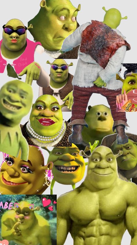 Wierd Wallpapers Funny, Shrek Aesthetic Cute, Shrek Funny, Wallpapers Funny, Michael Jackson Funny, Cute Lockscreens, Halloween Wallpaper Cute, Funny Dog Photos, Funny Pix