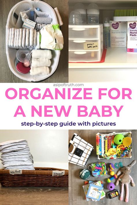 Nesting Organization, Organize Baby Stuff, Baby Room Organization, Baby Care Tips, Baby Prep, Preparing For Baby, Nursery Organization, Before Baby, Quotes About Motherhood