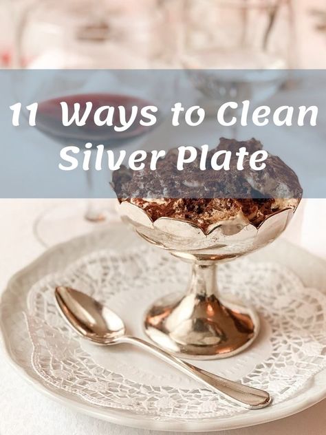 Silver plating adorns kitchen cutlery, expensive jewelry, silverware accessories. But the possessions are sure to encounter dullness/flaws/damage over the course of time. And commercial cleaners are extremely harsh to cause signifi8cant surface deterioration. Why not check some easy ways to clean silver plate at home by yourself? That’s right, you just need discreet indoor recipes to restore the shine, cleanliness, #clean #silver #SilverPlate How To Clean Sterling Silver Silverware, Clean Silver Plated Items, How To Clean Silver Cutlery, Silver Cleaning Hacks, Easy Way To Polish Silver, How To Clean Silver Plated Silverware, Cleaning Silver Plated Items, How To Polish Silver, How To Clean Silver Plated Items