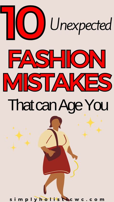 10 Fashion Mistakes That Make You Look Older 30s Hair, 30s Outfits, Fashion Over 30, Colon Detox, Minimal Tattoo Design, Turn Back Time, What Was I Thinking, 30 Outfits, Layered Sweater