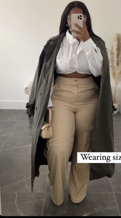 Cardigan Curvy Outfit, Classy Aesthetic Plus Size, Plus Size Old Money Aesthetic, Plus Size Autumn Aesthetic, Autumn Aesthetic Clothes Plus Size, Evening Fits, Thick Outfits, Plus Size Business Attire, Recreate Outfits