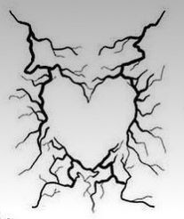 Lightning Bolt Heart Tattoo, Electric Heart Tattoo, Lightning Heart Tattoo, Grunge Heart Tattoo, Melting Heart Tattoo, Goth Heart Tattoo, Cute Aesthetic Tattoo, Tattoo Ideas White Background, Lower Knee Tattoo