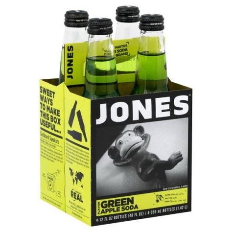 Glass Bottle Soda, Apple Soda, Jones Soda, Craft Soda, Soda Flavors, Drink List, Drinks Brands, High Fructose Corn Syrup, How To Make Box