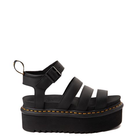 Womens Dr. Martens Blaire Platform Sandal - Black | JourneysCanada