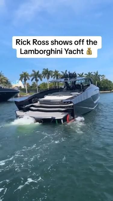 Luxury Yachts Aesthetic Lamborghini Boat, Lamborghini Yacht, Billionaire Yacht, Yacht Aesthetic, Luxury Vibes, Luxury Yacht Interior, Cool Truck Accessories, Million Dollar House, Chasing Cars