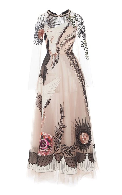 9aa42b31882ec039965f3c4923ce901bdesc50428981ri Embroidered Tulle, Temperley London, Tulle Gown, Gorgeous Gowns, Mode Inspiration, Tulle Dress, Fancy Dresses, Look Chic, London Fashion