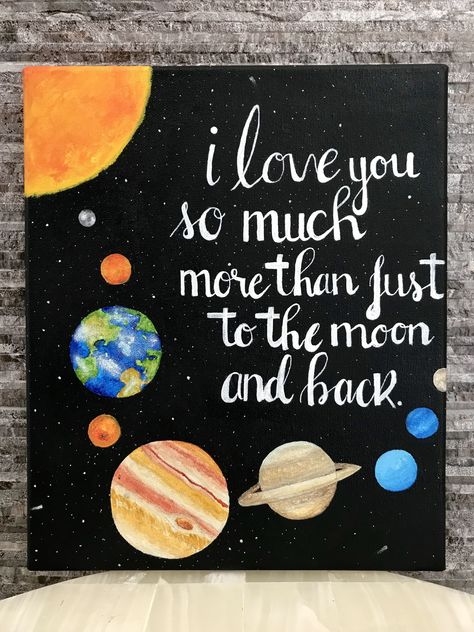 Love Canvas Painting, Cute Canvas Paintings, Back Painting, Love Canvas, Cute Paintings, Cute Canvas, Canvas Painting Diy, Small Canvas Art, Beginner Painting