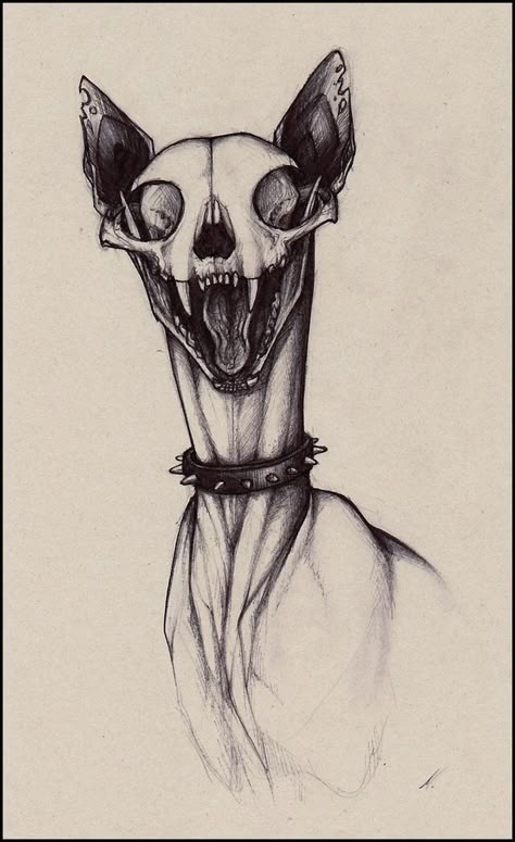 Gothic Drawings, Scary Drawings, Horror Drawing, Creepy Drawings, Fantasy Animals, Creature Drawings, Desenho Tattoo, Dark Art Drawings, Arte Sketchbook