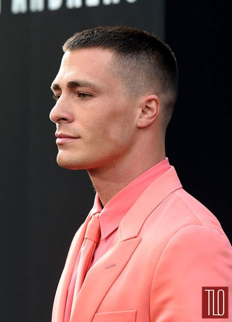 Colton Haynes Butch Cut. Source: tomandlorenzo.com Buzzcut Men Fade, Buzzcut Men, Buzz Cut For Men, Buzz Cut Styles, Very Short Hair Men, Crew Cut Haircut, Buzz Haircut, High And Tight Haircut, Buzz Cut Hairstyles