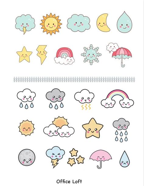 Weather Digital Stickers Digital Planner Stic Weather Digital Stickers, Cute Stickers For Planner, April Digital Planner Stickers, Birthday Digital Stickers, Good Notes Stickers Free, Goodnotes Stickers Free Png, Kawaii Stickers Aesthetic, Good Notes Stickers, Ipad Stickers Goodnotes