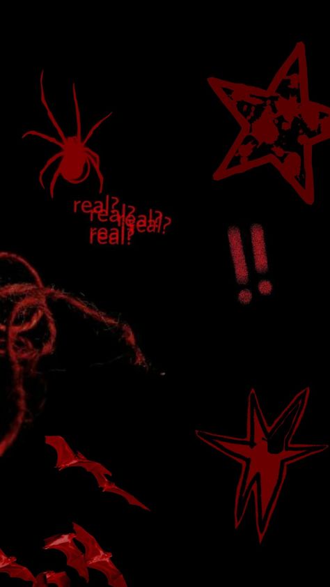 🎸🍓! #red #random #wallpaper #? Spiderman Red Wallpaper, Black And Red Aesthetic Wallpaper Iphone, Red N Black Wallpaper, Dark Red And Black Aesthetic Wallpaper, Y2k Red Wallpaper, Red Wallpaper Y2k, Red Y2k Wallpaper, Goth Wallpapers, Y2k Emo Aesthetic