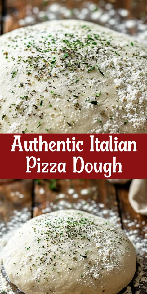 Make authentic Italian pizza dough with this simple recipe. Ideal for pizza lovers! Traditional Italian Pizza Dough, Italian Dough Recipe, Homemade Italian Pizza Recipe, Flavored Pizza Crust, Homemade Pizza Recipe Dough, Authentic Pizza Dough Recipe, Flavorful Pizza Dough Recipe, Flavored Pizza Dough Recipe, Authentic Italian Pizza Dough Recipe