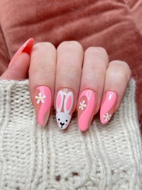 easter nail designs, easter nail ideas, spring nail designs, nail design, nails Colorful Easter Nails, Easter Themed Nails Design, Easter Nails Pastel Colors, Easter Nails Peeps, Red Easter Nails, Easter Nails Coffin Shape, Eastern Nails Ideas, Easter Nails 2024 Trends, Peeps Nail Art