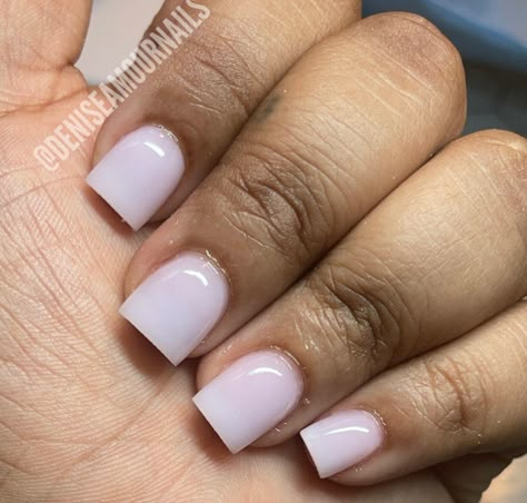 Short Short Acrylic Nails Square, Tapper Square Acrylic Nails Short, Short Square Acrylic Overlay, Short Simple Acrylic Nails Square, Short Square Clean Nails, White French Tip Gel Nails Short Square, Shorties Nails Squoval, Clean Girl Nails Short Square, Short Full Set Nails Acrylics