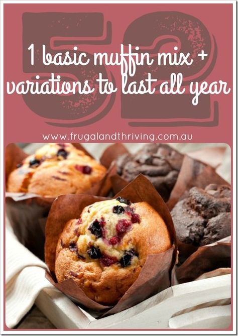 Basic Muffin Mix, Muffin Mix Recipe, Basic Muffin, Basic Muffin Recipe, Sweet Muffin, Muffin Tin Recipes, Brunch Recipe, Pies Maker, Homemade Muffins