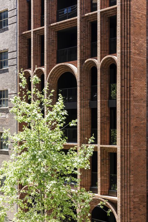 Gallery of ARC / Koichi Takada Architects - 10 Koichi Takada, Brick Material, Brick Architecture, Brick Facade, Brick Building, Facade Architecture, Modern City, Brickwork, Facade Design