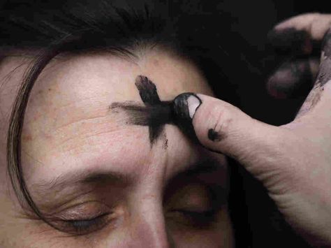 Ash Wednesday Is Now Used As A Time To Reflect On Mortality : NPR Ash On Forehead, Ash Wednesday, Lutheran Church, Fat Tuesday, Our Savior, Catholic Faith, Behind Ear Tattoo, Ash, The Day