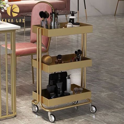 Hair Salon Stations, Salon Cart, Saloon Decor, Salon Trolley, Salon Stations, Lash Salon, Reception Furniture, Color Wallpaper Iphone, Bedroom Wall Designs