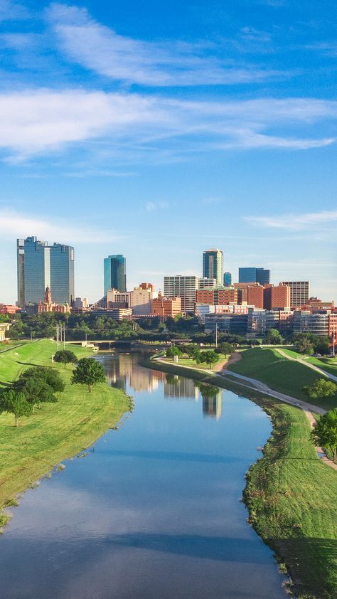 Texas Fort Worth, Fort Worth Texas Aesthetic, Fort Worth Aesthetic, Downtown Fort Worth, American City, Texas Aesthetic, Fort Worth Downtown, Fort Worth Zoo, Types Of Mulch