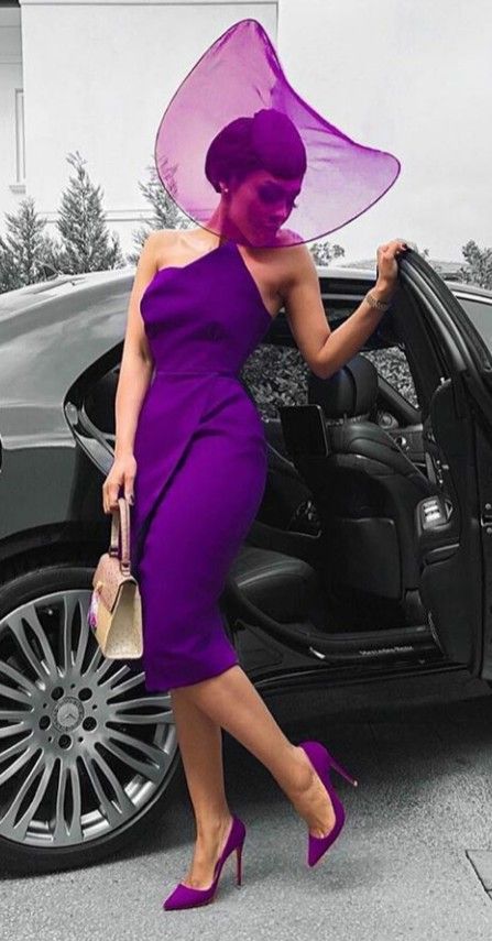 Purple Designer Dress, High Tea Outfit, Tea Party Attire, Plus Size Wedding Guest Dresses, Derby Outfits, Wedding Attire Guest, Designer Dress, Guest Outfit, Classy Dress