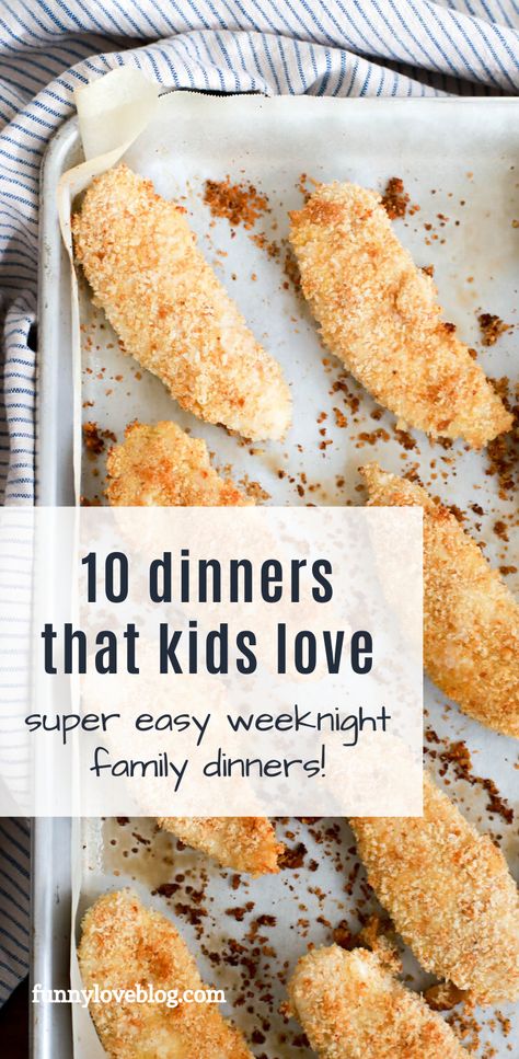 Simple Foods For Picky Eaters, Fun Dinners For Family, Dinner Ideas For Preschoolers, Food Ideas For Kids Dinner, Recipes Kids Love, Friday Supper Ideas, Easy Beginner Dinner Recipes, Dinner No Cheese, Easy Meals For Kids Picky Eaters