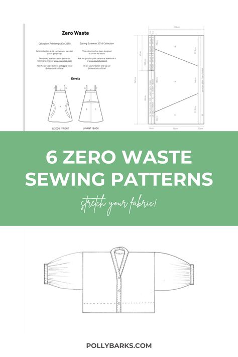 6 zero waste sewing patterns Zero Waste Gather Dress Pattern, Zero Waste Diy Sewing Patterns, Sewing Tunics Pattern Free, 0 Waste Pattern, No Waste Skirt Pattern, Zero Waste Patterns Free, Zero Waste Bag Pattern, Zero Waste Fashion Design Pattern, Japanese Sewing Patterns Free Tunics