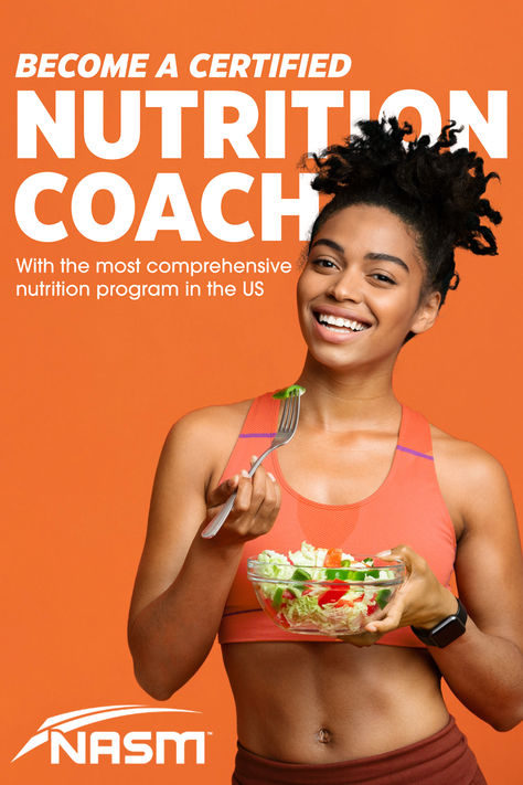 Learn the fundamentals of food as fuel as a Certified Nutrition Coach, and help clients maximize their overall health. Recipe Web, Digital Advertising Design, Wellness Habits, Nutrition Certification, Holistic Approach To Health, Certified Personal Trainer, Interview Style, Fad Diets, Nutrition Program