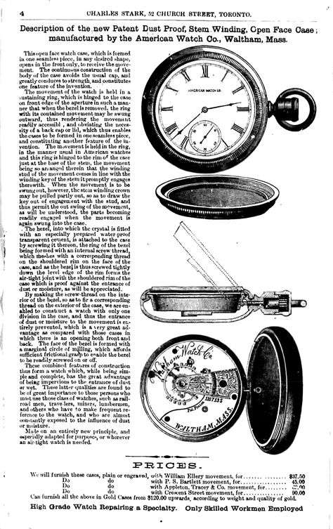 Vintage Watch Advertisement, Elgin Illinois, Watch Ads, Waltham Watch, Watch Ad, Pocket Watch Antique, Vintage Pocket Watch, American Antiques, Retro Advertising