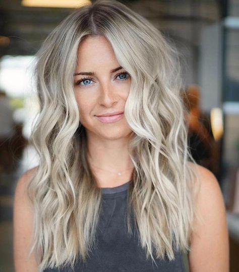 Ash Blonde Hair Color for Pale Skin