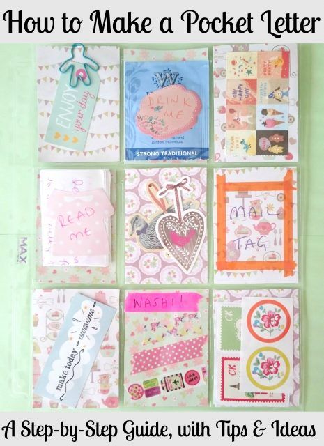 How to Make a Pocket Letter scrapbook tutorial Pocket Letters Tutorials, Happy Mail Inspiration, Snail Mail Inspiration, Pocket Letter Pals, Snail Mail Pen Pals, Pocket Pal, Fun Mail, Pocket Letter, Old Cards