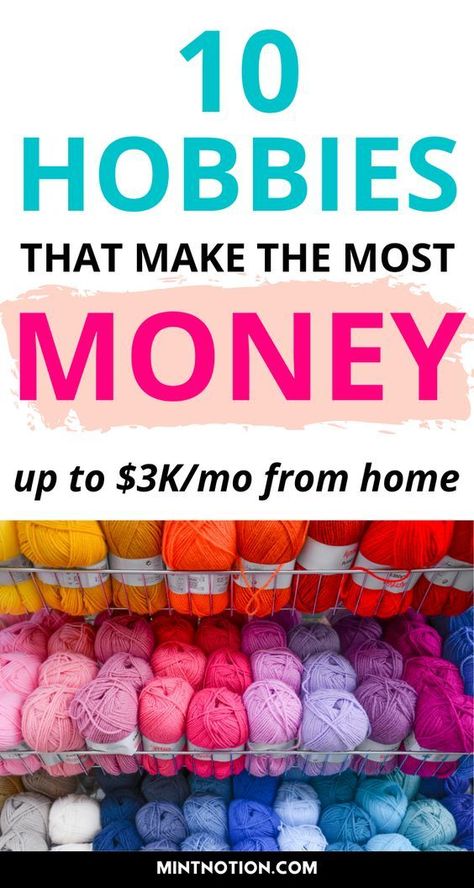 Profitable Crafts, Selling Crafts, Hobbies For Women, Hobbies That Make Money, Money Making Jobs, Money Making Hacks, Money Ideas, Quick Money, Money Making Crafts