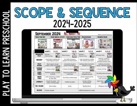 24-25 Scope & Sequence-compressed.pdf Preschool Creative Curriculum, Math Scope And Sequence, My Five Senses, Scope And Sequence, Science For Toddlers, Name Songs, Creative Curriculum, Paint Buckets, School Curriculum