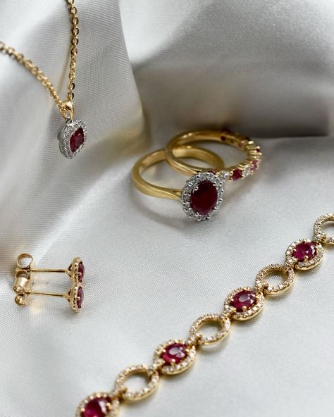 July has arrived, bringing with it the vibrant and passionate ruby as its birthstone! Our extensive collection of ruby jewellery includes elegant necklaces, sparkling rings, and stunning earrings, each showcasing the rich red hue that symbolises love and vitality. • • • • Hit ‘save’ to keep this jewellery as inspiration. For further details or enquiries, please contact us via klimekjewellers@hotmail.com or visit our website. www.klimekjewellers.co.uk #jewellery #klimekjewellers #cornwall... Ruby Jewellery, Truro, Sparkling Rings, Bracelet Chain, Ruby Jewelry, Gold Bracelet Chain, July Birthstone, Elegant Necklaces, Stunning Earrings