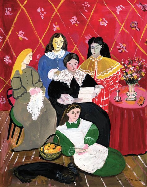 How “Little Women” Got Big: From Simone de Beauvoir to Stephenie Meyer, the world that Louisa May Alcott created has been an inspiration for generations of female writers | The New Yorker Maira Kalman, New Yorker Covers, Stephenie Meyer, Kids Library, Louisa May Alcott, Little Women, Famous Books, The New Yorker, Art Journal Inspiration