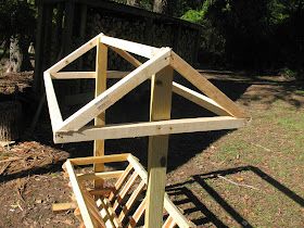 Diy Hay Feeder, Goat Milking Stand, Goat Hay Feeder, Goat Feeder, Goat Shelter, Goat Pen, Goat Milking, Small Goat, Goat House