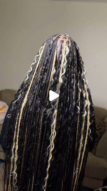 Destiny Nicole on Instagram: "LOVEEEE THESE 😍😍😍! *july books open sunday the 23rd 📆 *

style: small/medium knotless
add ons: boho(human) , thigh length 

#smediumknotlessbraids #bohoknotlessbraids #bohemianbraids #neatbraids #durhambraids #raleighbraids #ncbraids #durhambraider #raleighbraider #ncbraider #neatbraider #durhamhairstylist #raleighhairstylist #rduhairstylist #nchairstylist #explorebraids #explorepage #explore" Boho Knotless Braids Thigh Length, Thigh Length Braids, Small Medium Knotless, Small Boho Knotless Braids, Medium Boho Knotless Braids, Maintenance Week, Medium Knotless, Books Open, Bohemian Braids