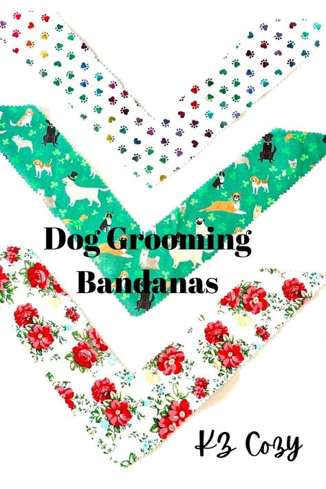 Dog Grooming Spring Bandanas Bulk Tieback Pet Scarf for Dog Groomer Business Wholesale Fabric Lot Custom Animal Neckwear Pet Accessories - Etsy Fostering Kittens, Dog Grooming Salons, Dog Groomer, Fabric Gift Wrap, Grooming Salon, Pet Scarf, Pet Neckwear, Variety Pack, Fabric Gifts